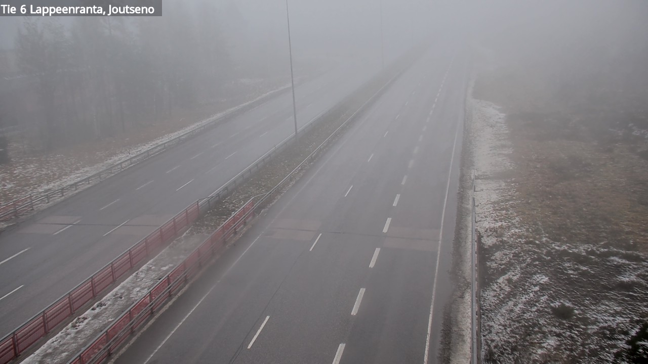 Weather Camera Image Väg 6 Villmanstrand, jotseno, Lappeenranta, Etelä-Karjala