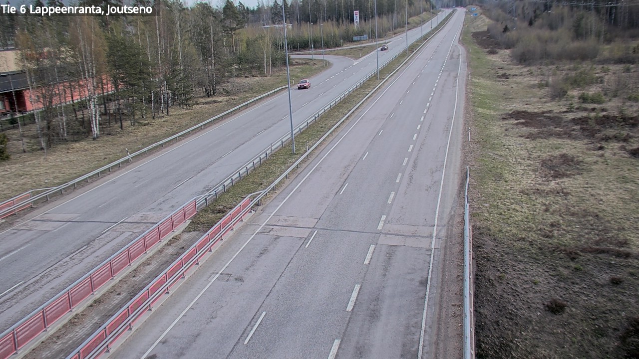 Weather Camera Image Väg 6 Villmanstrand, jotseno, Lappeenranta, Etelä-Karjala