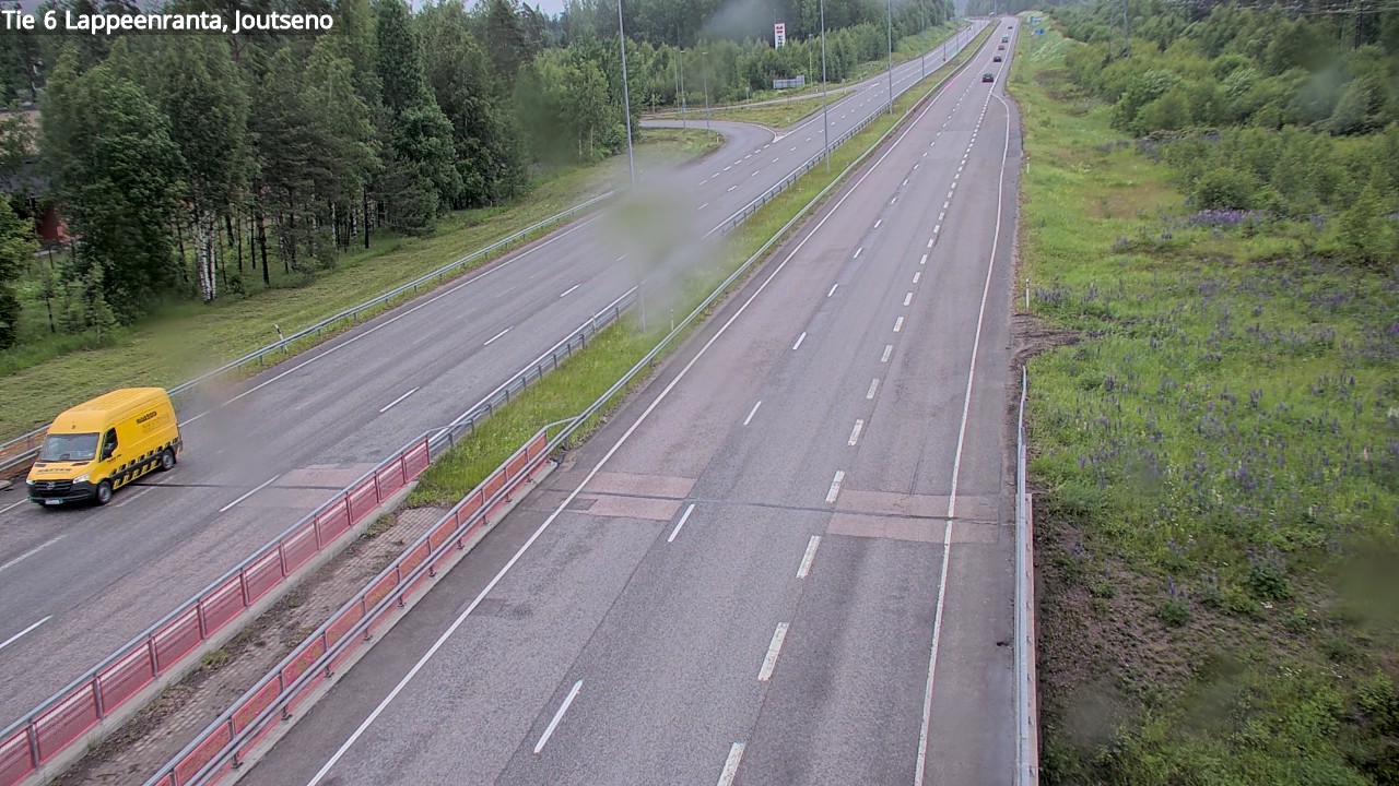 Weather Camera Image Väg 6 Villmanstrand, jotseno, Lappeenranta, Etelä-Karjala