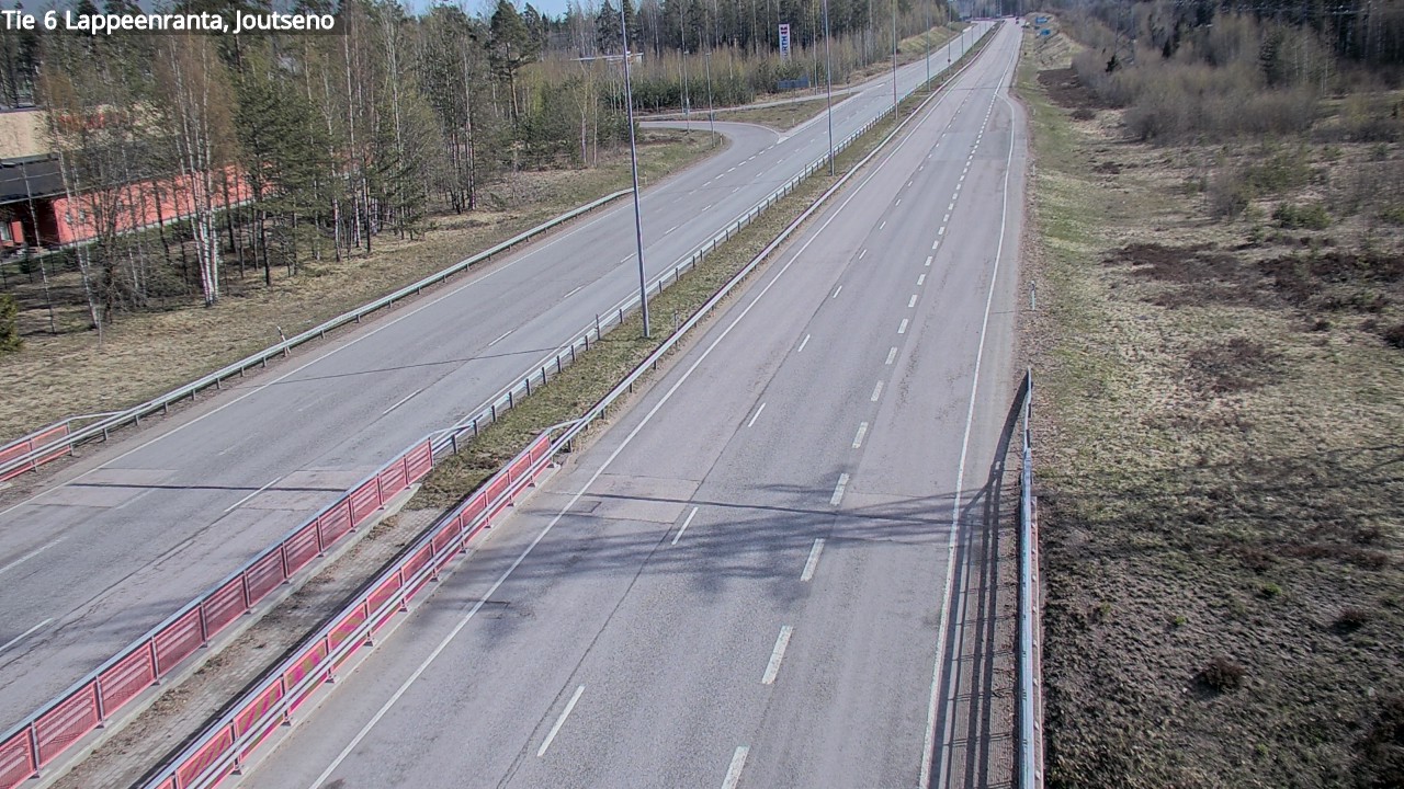Weather Camera Image Väg 6 Villmanstrand, jotseno, Lappeenranta, Etelä-Karjala