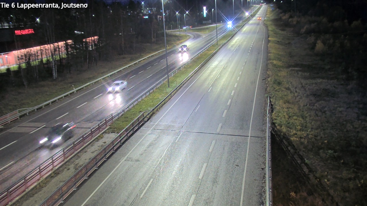 Weather Camera Image Road 6 Lappeenranta, Joutseno, Lappeenranta, Etelä-Karjala