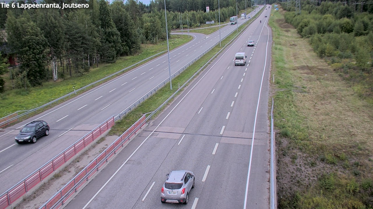 Weather Camera Image Väg 6 Villmanstrand, jotseno, Lappeenranta, Etelä-Karjala