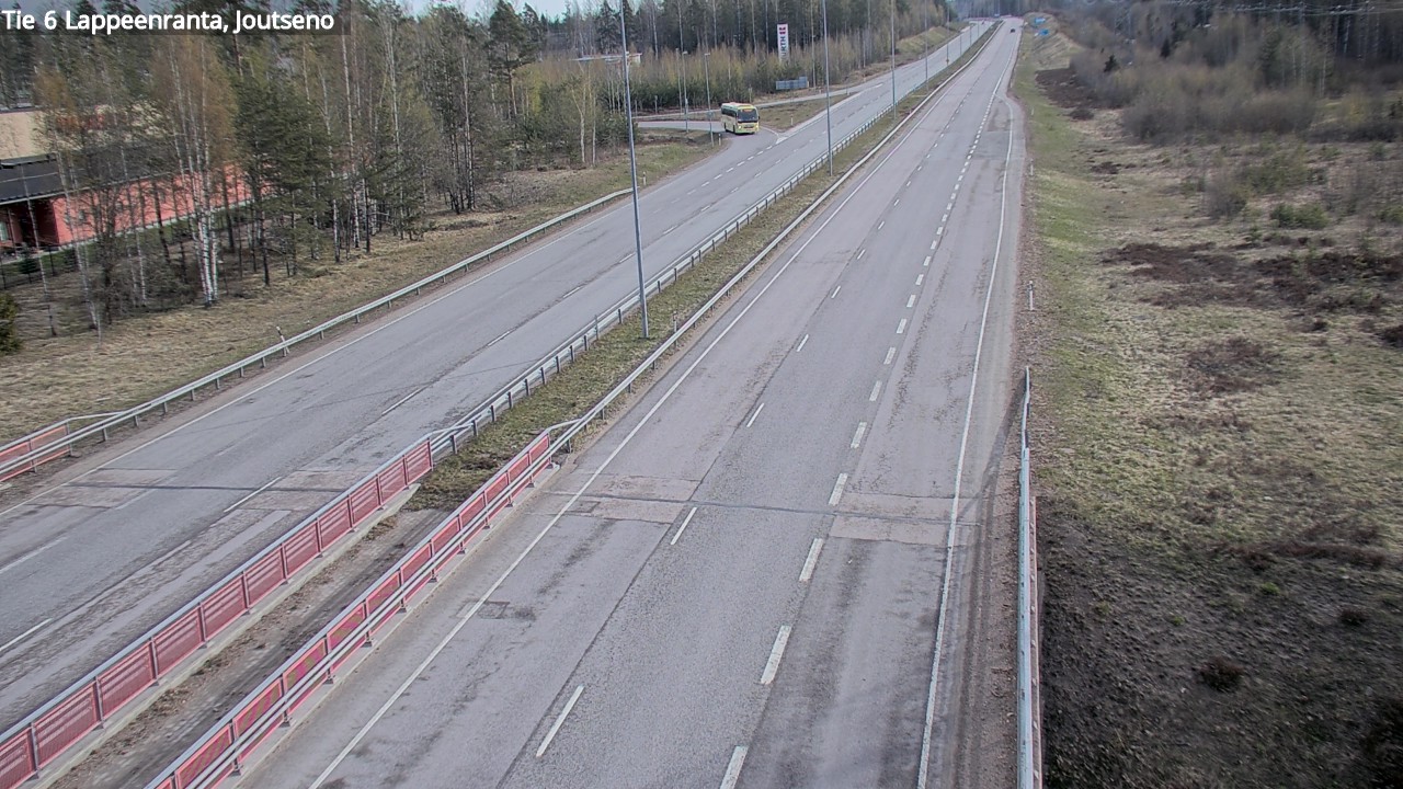 Weather Camera Image Väg 6 Villmanstrand, jotseno, Lappeenranta, Etelä-Karjala