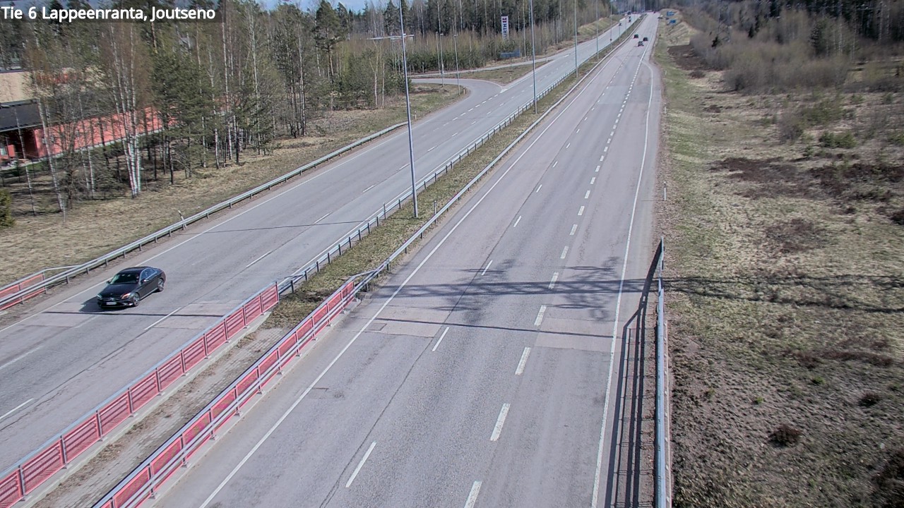 Weather Camera Image Väg 6 Villmanstrand, jotseno, Lappeenranta, Etelä-Karjala