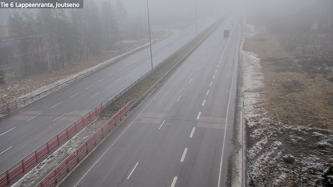 Weather Camera Image Väg 6 Villmanstrand, jotseno, Lappeenranta, Etelä-Karjala