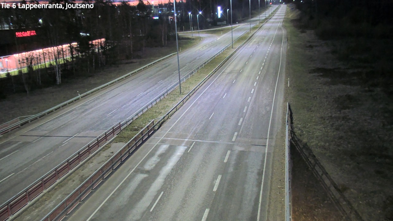 Weather Camera Image Väg 6 Villmanstrand, jotseno, Lappeenranta, Etelä-Karjala