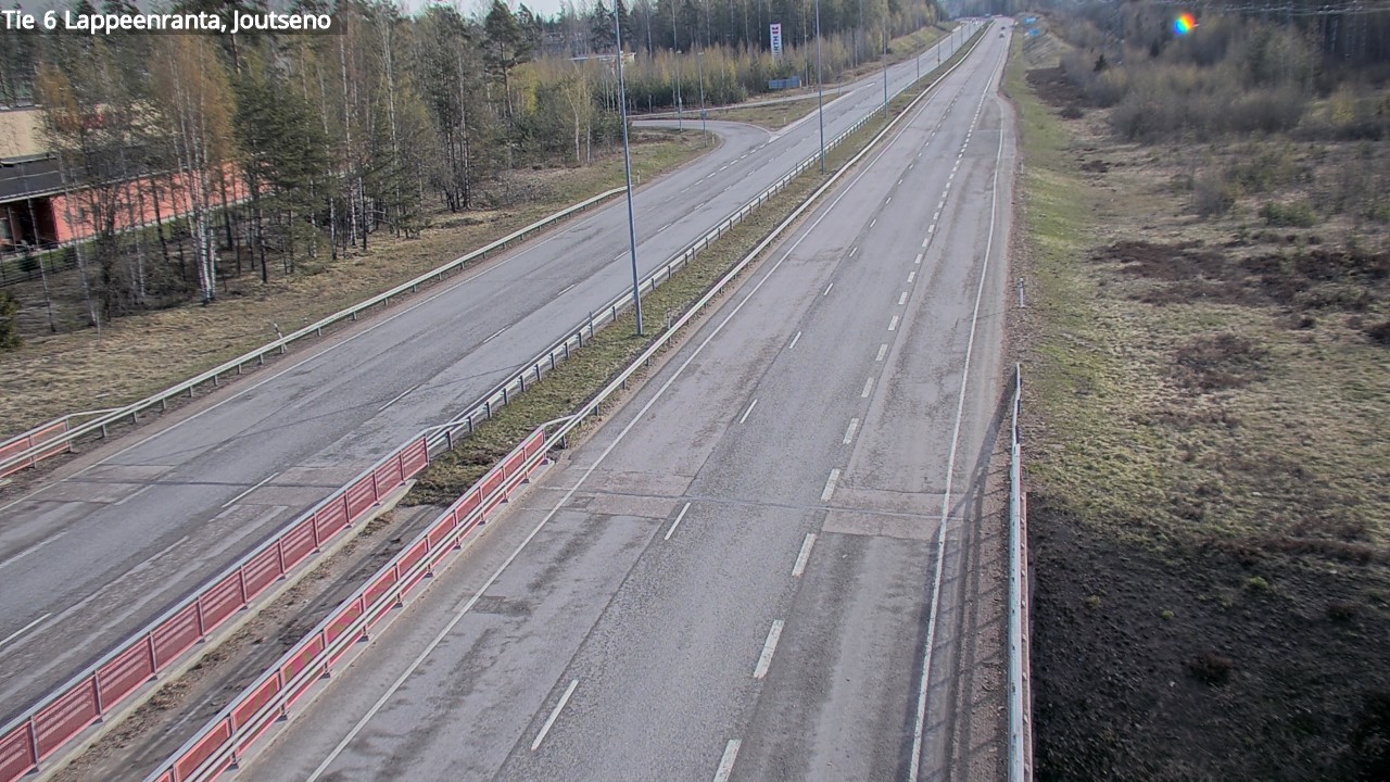 Weather Camera Image Väg 6 Villmanstrand, jotseno, Lappeenranta, Etelä-Karjala