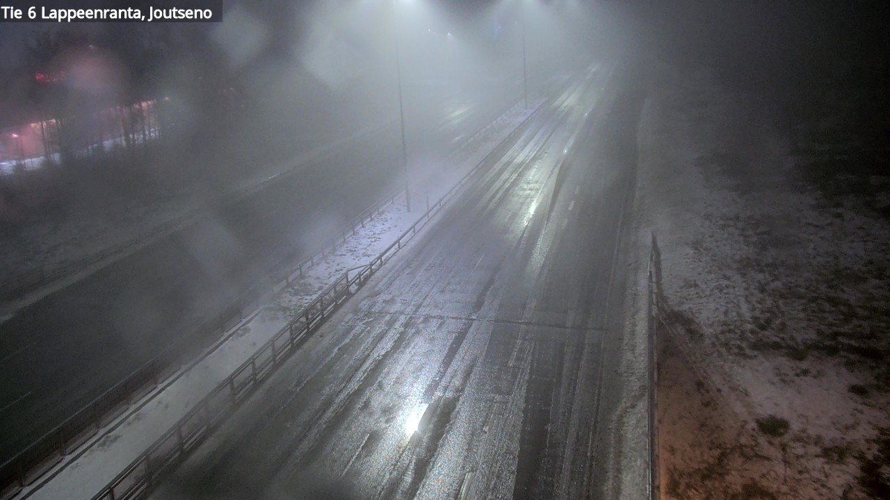 Weather Camera Image Väg 6 Villmanstrand, jotseno, Lappeenranta, Etelä-Karjala