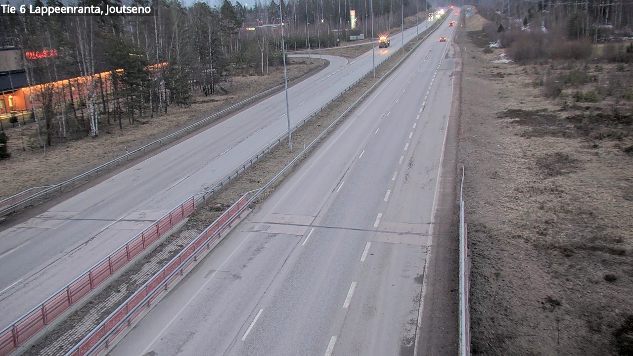 Weather Camera Image Road 6 Lappeenranta, Joutseno, Lappeenranta, Etelä-Karjala