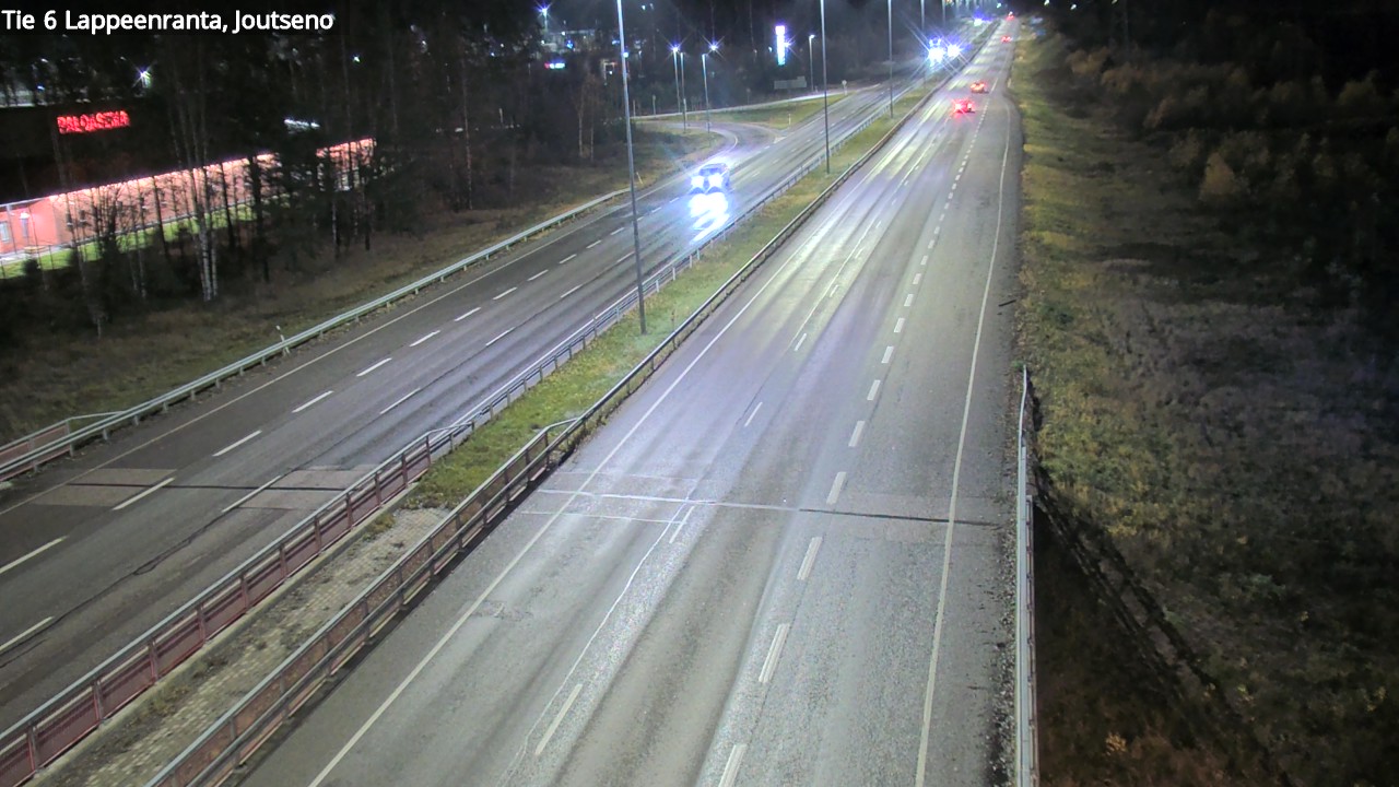 Weather Camera Image Väg 6 Villmanstrand, jotseno, Lappeenranta, Etelä-Karjala