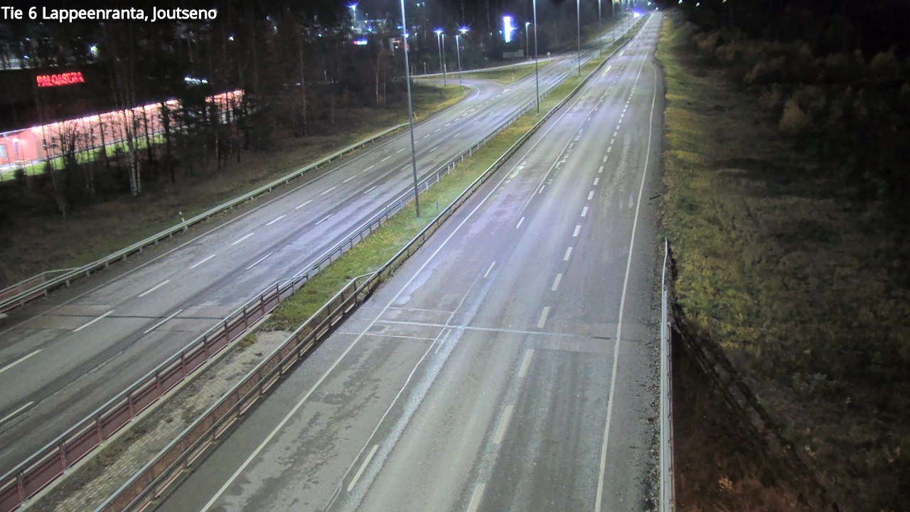 Weather Camera Image Väg 6 Villmanstrand, jotseno, Lappeenranta, Etelä-Karjala