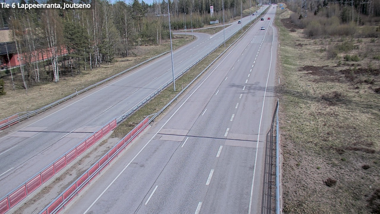 Weather Camera Image Väg 6 Villmanstrand, jotseno, Lappeenranta, Etelä-Karjala