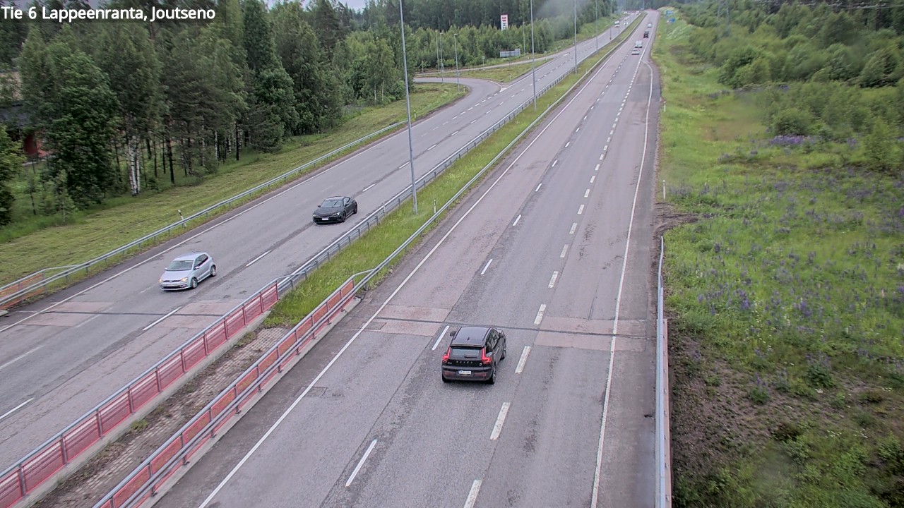Weather Camera Image Väg 6 Villmanstrand, jotseno, Lappeenranta, Etelä-Karjala