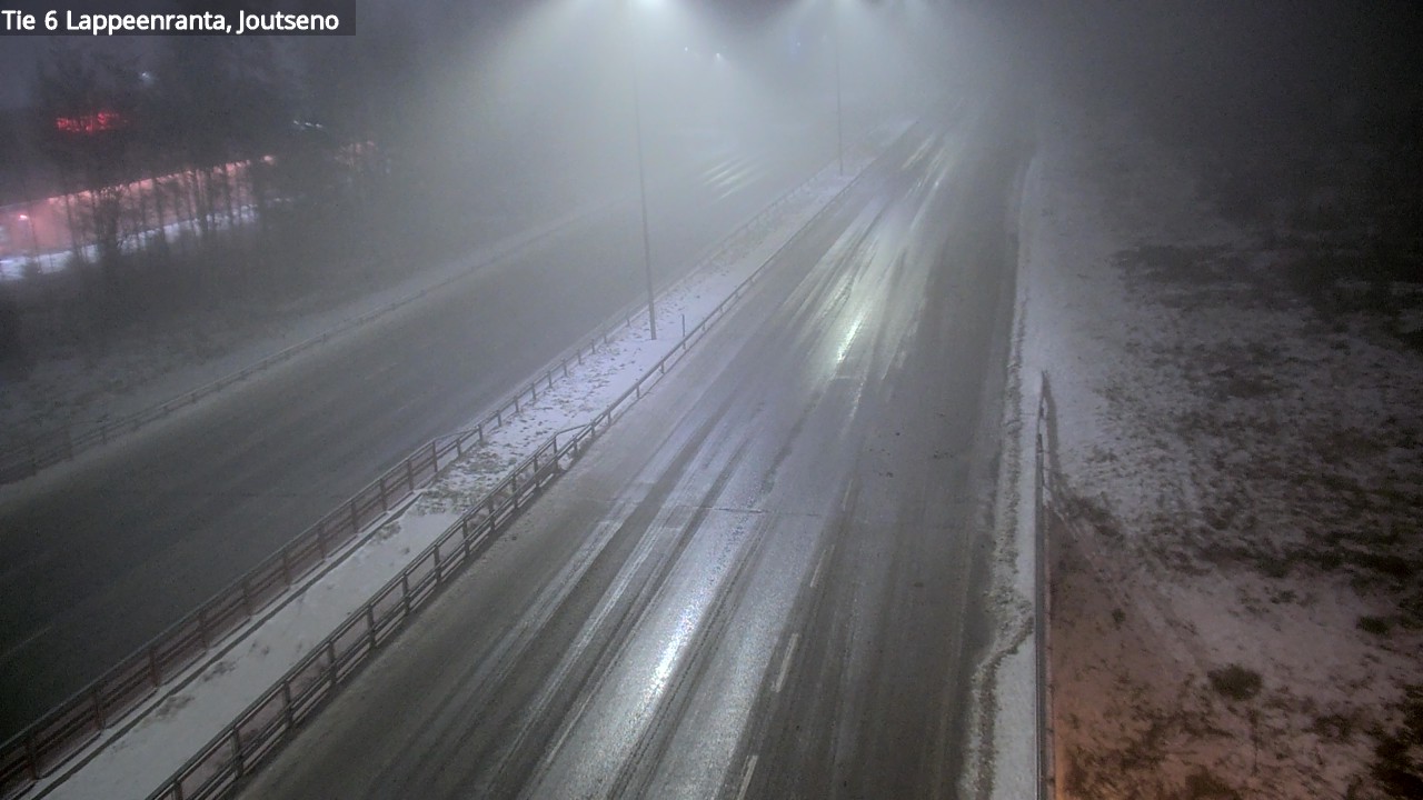 Weather Camera Image Väg 6 Villmanstrand, jotseno, Lappeenranta, Etelä-Karjala