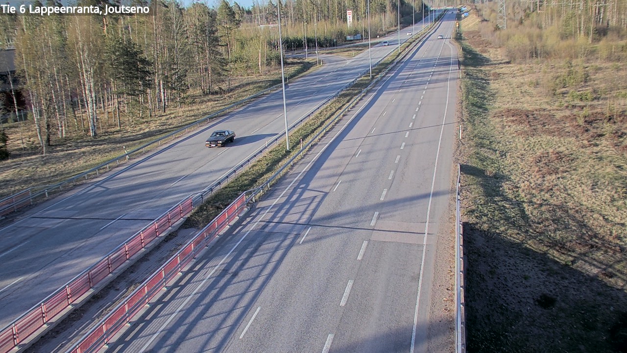 Weather Camera Image Väg 6 Villmanstrand, jotseno, Lappeenranta, Etelä-Karjala