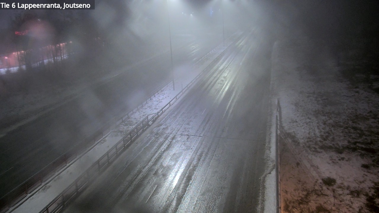 Weather Camera Image Väg 6 Villmanstrand, jotseno, Lappeenranta, Etelä-Karjala