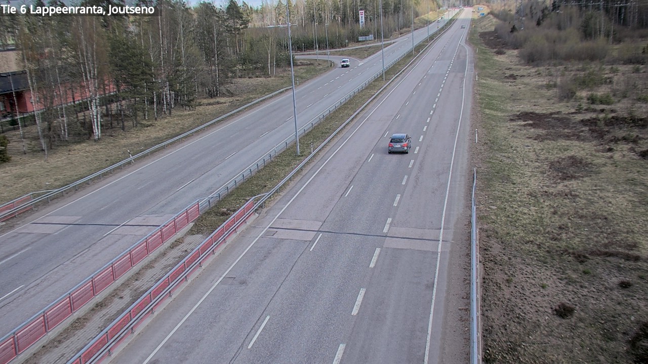 Weather Camera Image Väg 6 Villmanstrand, jotseno, Lappeenranta, Etelä-Karjala