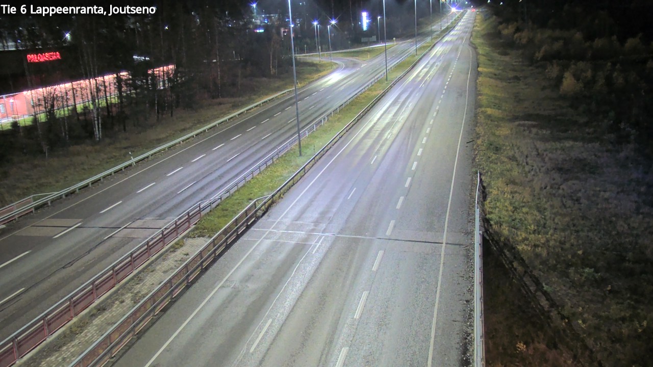 Weather Camera Image Väg 6 Villmanstrand, jotseno, Lappeenranta, Etelä-Karjala