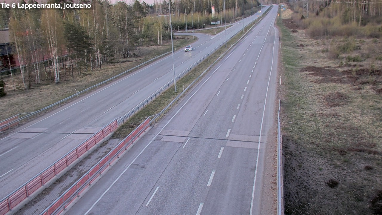 Weather Camera Image Väg 6 Villmanstrand, jotseno, Lappeenranta, Etelä-Karjala