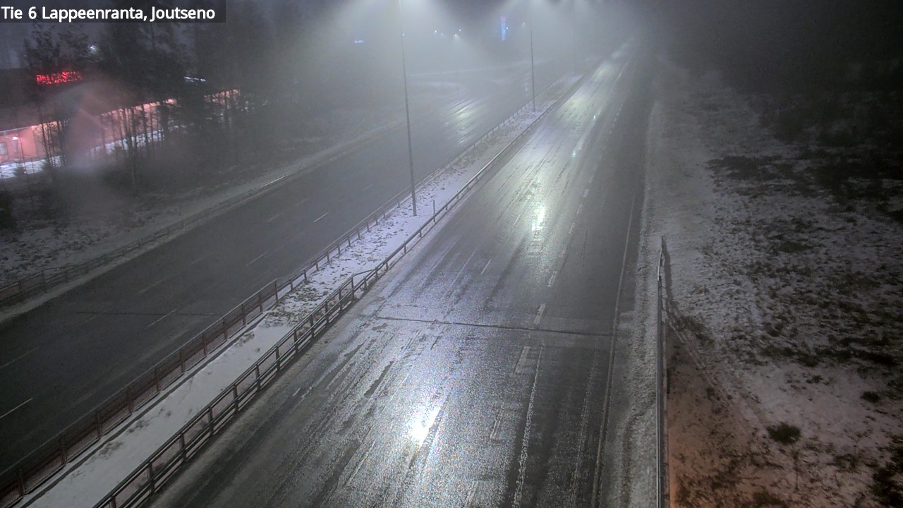 Weather Camera Image Väg 6 Villmanstrand, jotseno, Lappeenranta, Etelä-Karjala