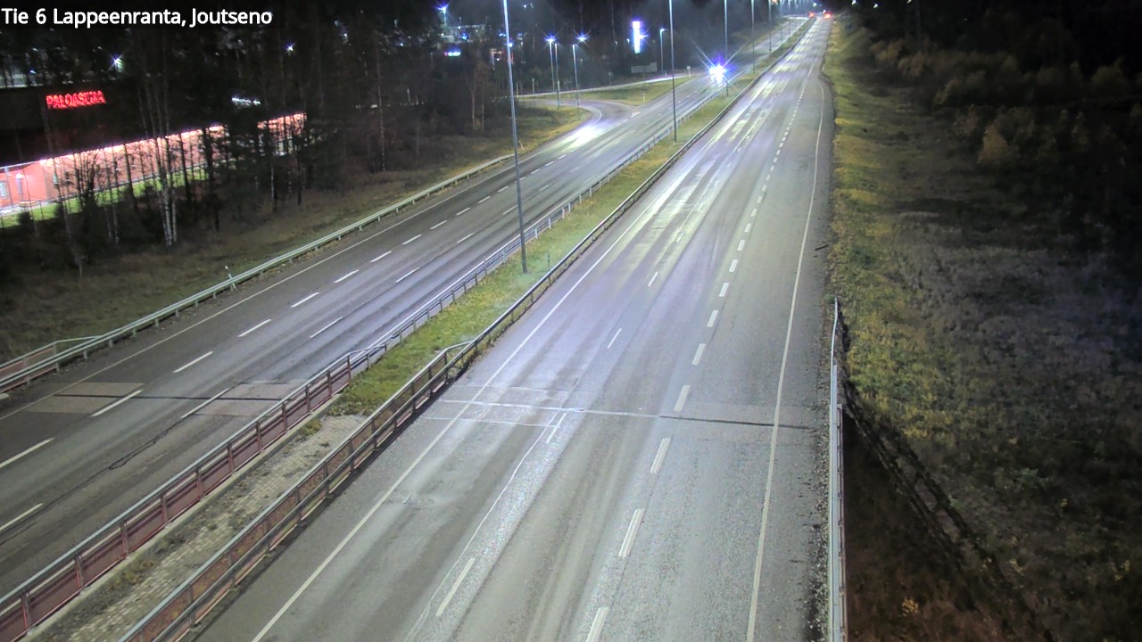 Weather Camera Image Väg 6 Villmanstrand, jotseno, Lappeenranta, Etelä-Karjala