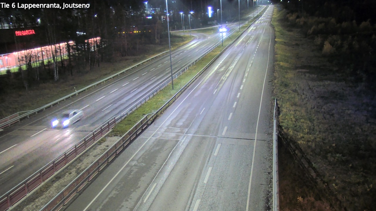 Weather Camera Image Väg 6 Villmanstrand, jotseno, Lappeenranta, Etelä-Karjala