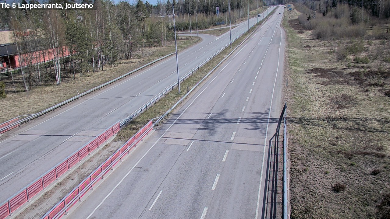 Weather Camera Image Väg 6 Villmanstrand, jotseno, Lappeenranta, Etelä-Karjala