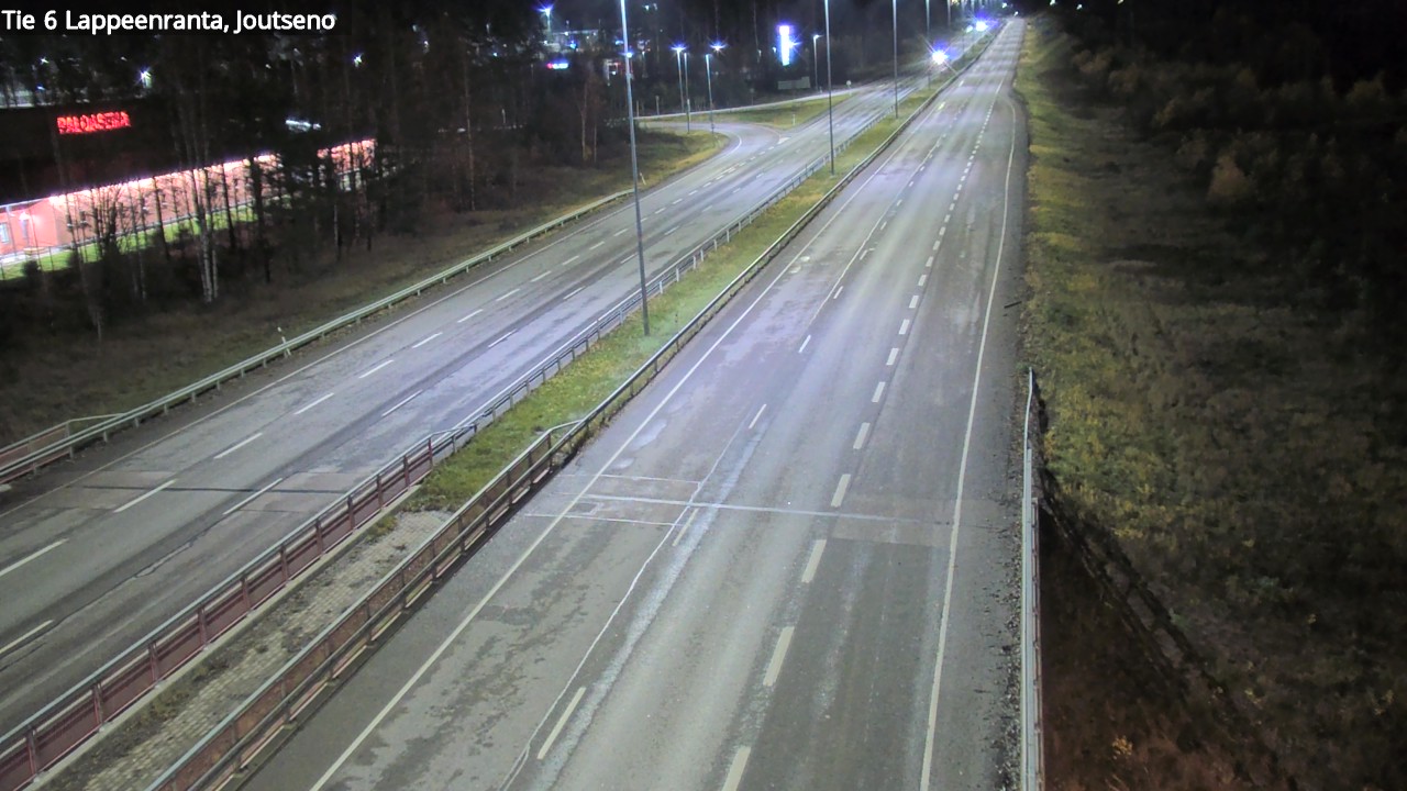 Weather Camera Image Väg 6 Villmanstrand, jotseno, Lappeenranta, Etelä-Karjala