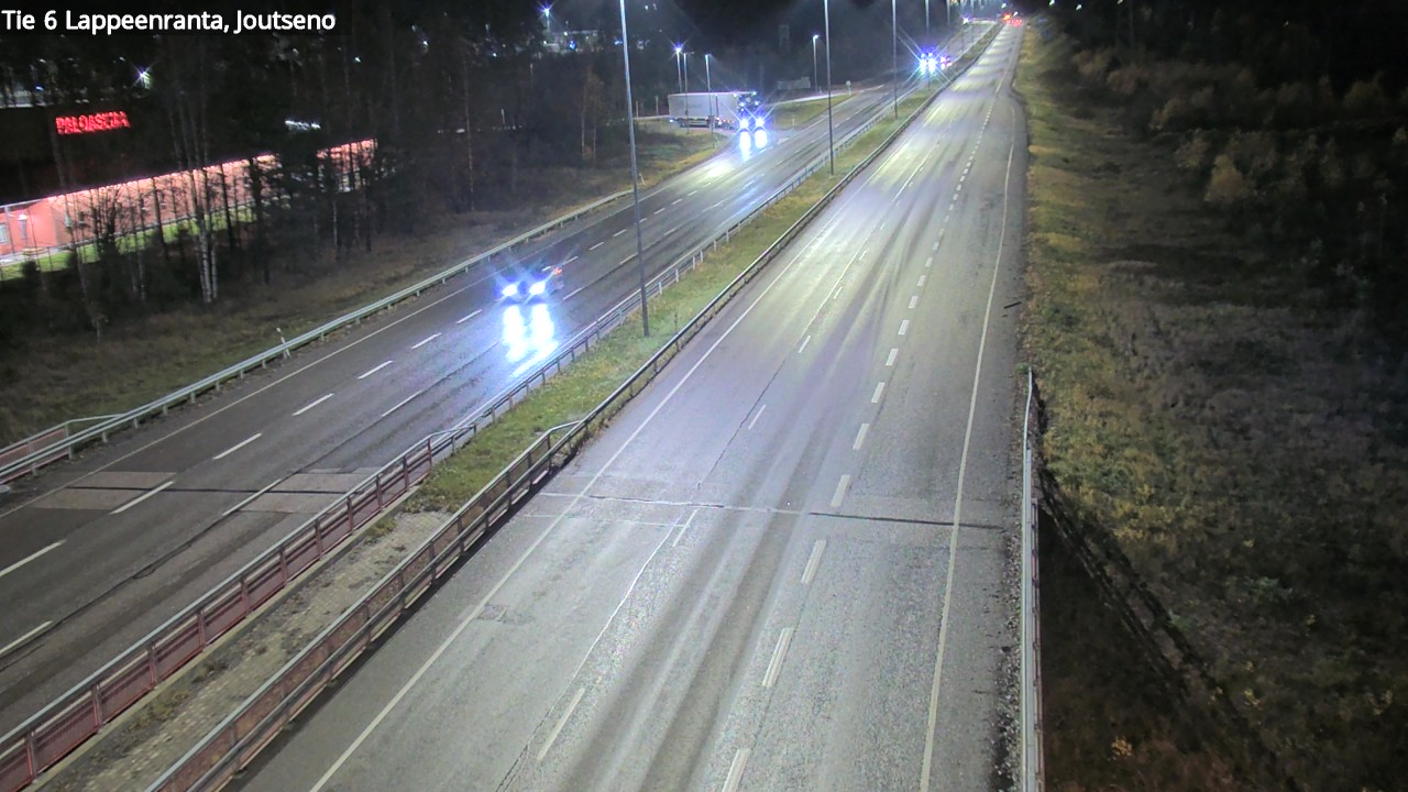 Weather Camera Image Väg 6 Villmanstrand, jotseno, Lappeenranta, Etelä-Karjala