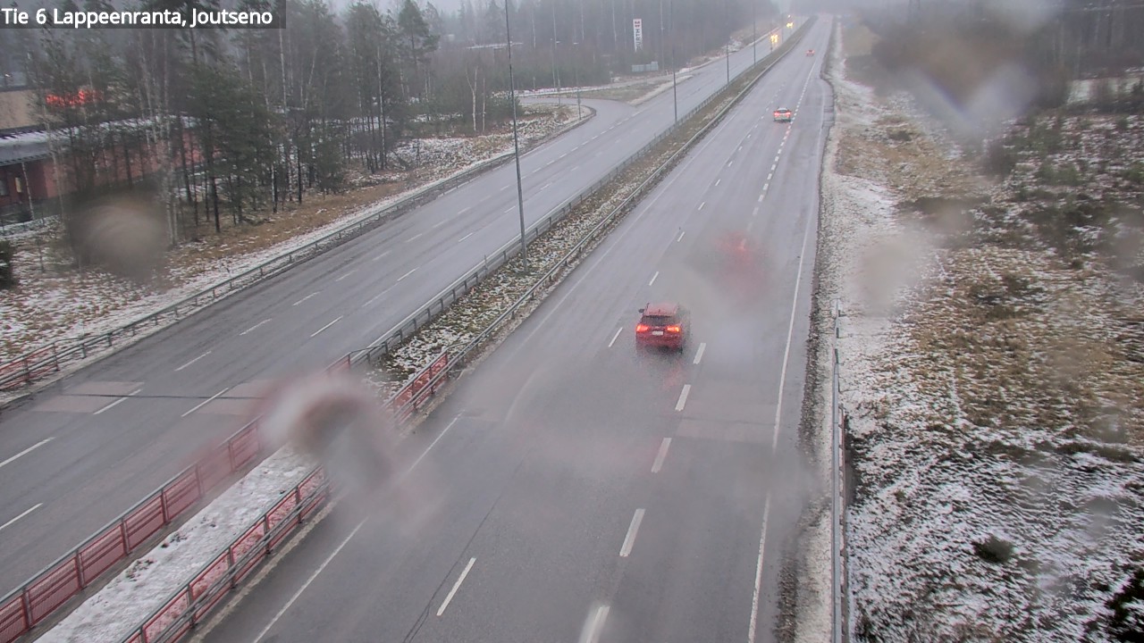 Weather Camera Image Väg 6 Villmanstrand, jotseno, Lappeenranta, Etelä-Karjala