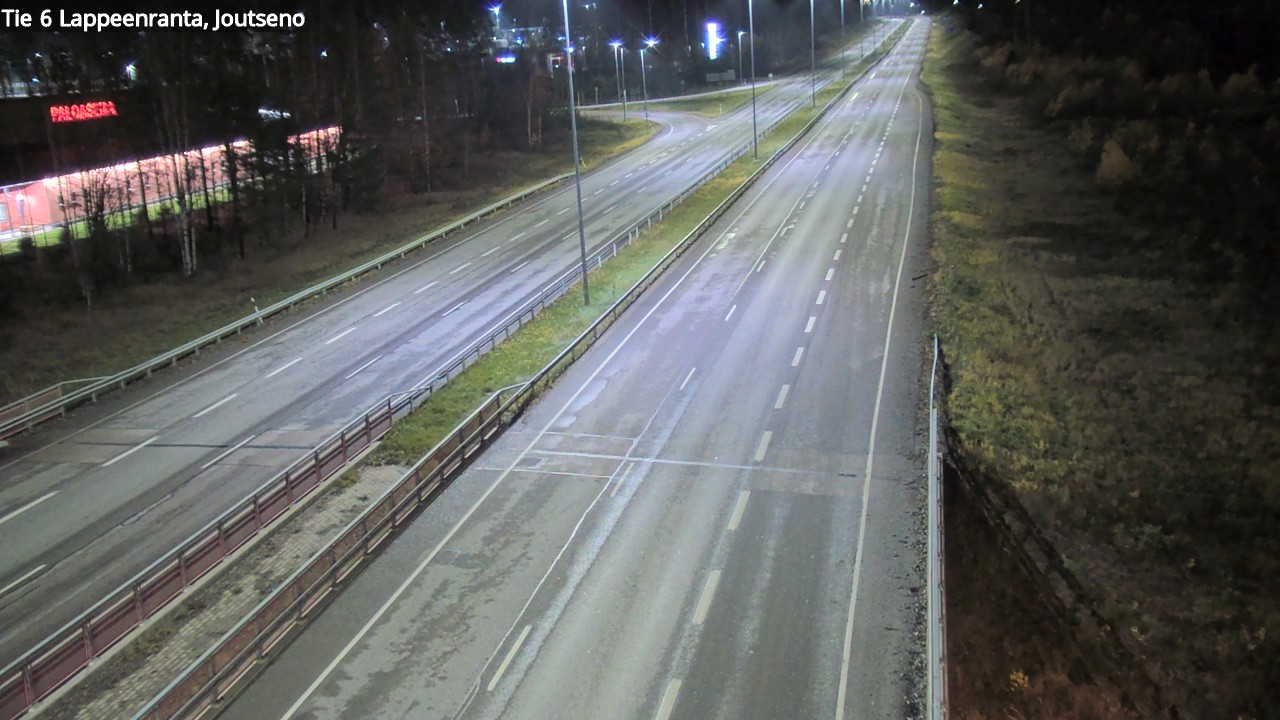 Weather Camera Image Väg 6 Villmanstrand, jotseno, Lappeenranta, Etelä-Karjala