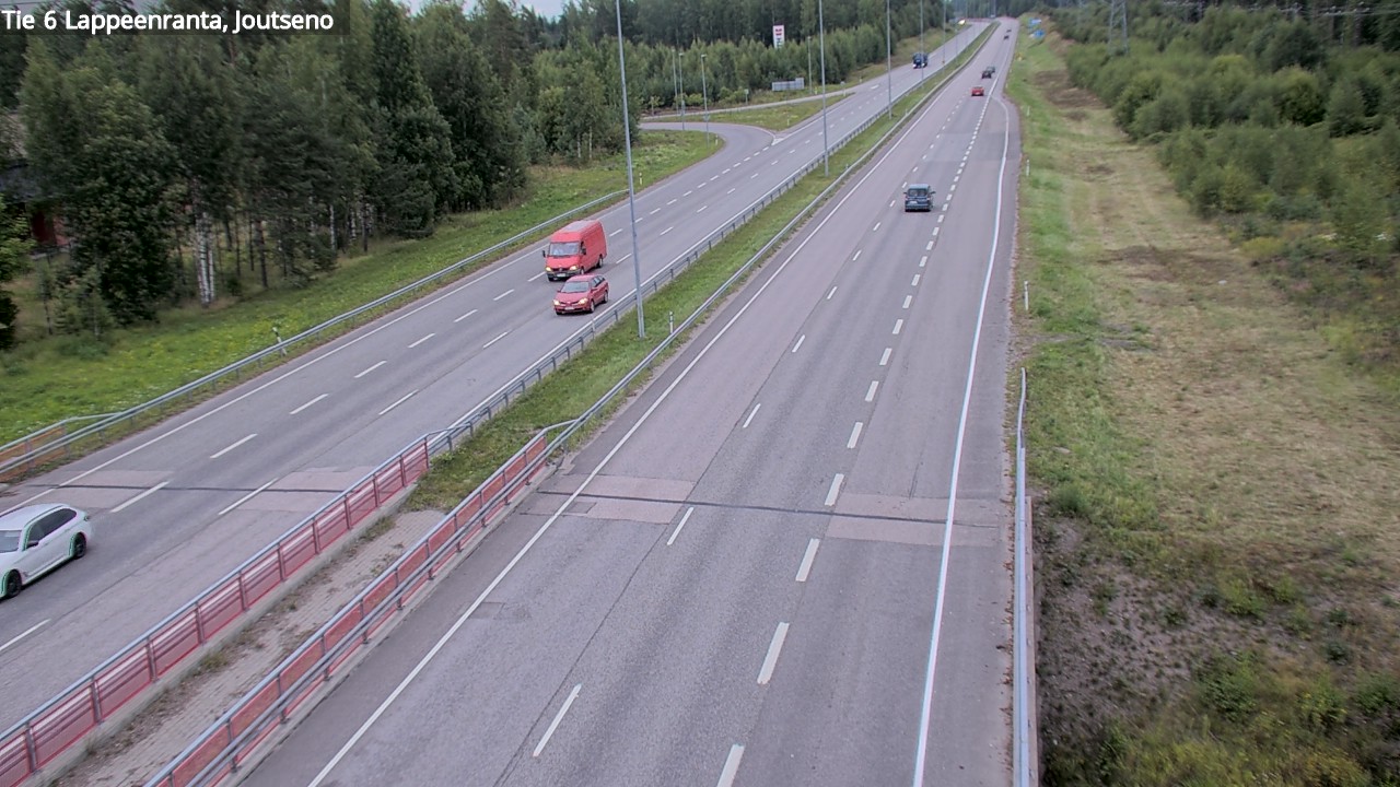 Weather Camera Image Road 6 Lappeenranta, Joutseno, Lappeenranta, Etelä-Karjala