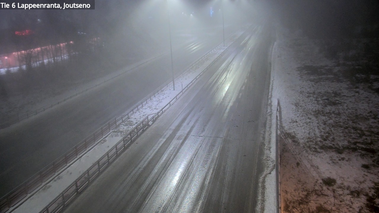 Weather Camera Image Väg 6 Villmanstrand, jotseno, Lappeenranta, Etelä-Karjala