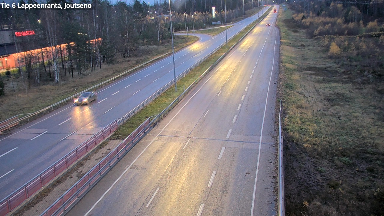 Weather Camera Image Road 6 Lappeenranta, Joutseno, Lappeenranta, Etelä-Karjala