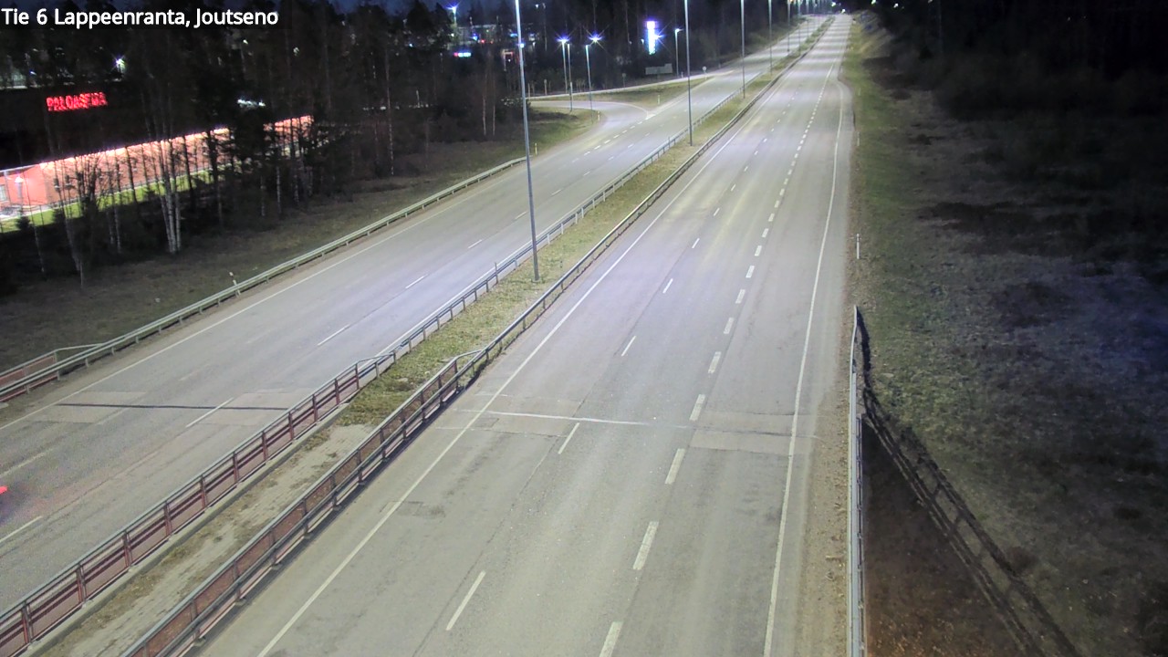 Weather Camera Image Väg 6 Villmanstrand, jotseno, Lappeenranta, Etelä-Karjala