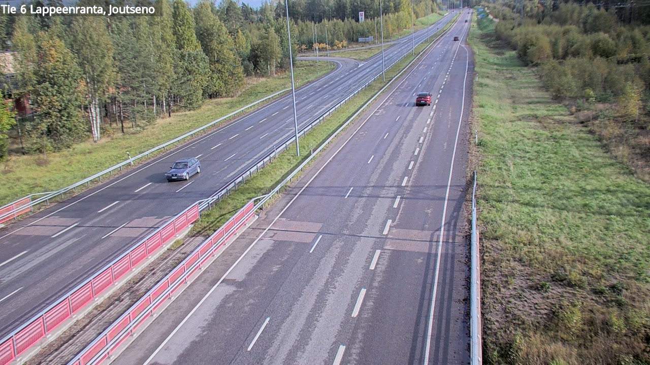 Weather Camera Image Road 6 Lappeenranta, Joutseno, Lappeenranta, Etelä-Karjala