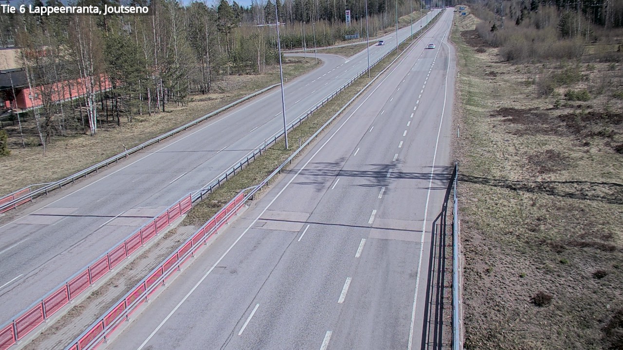 Weather Camera Image Väg 6 Villmanstrand, jotseno, Lappeenranta, Etelä-Karjala