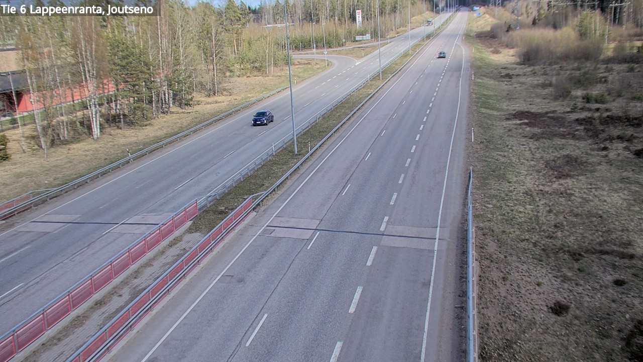 Weather Camera Image Väg 6 Villmanstrand, jotseno, Lappeenranta, Etelä-Karjala
