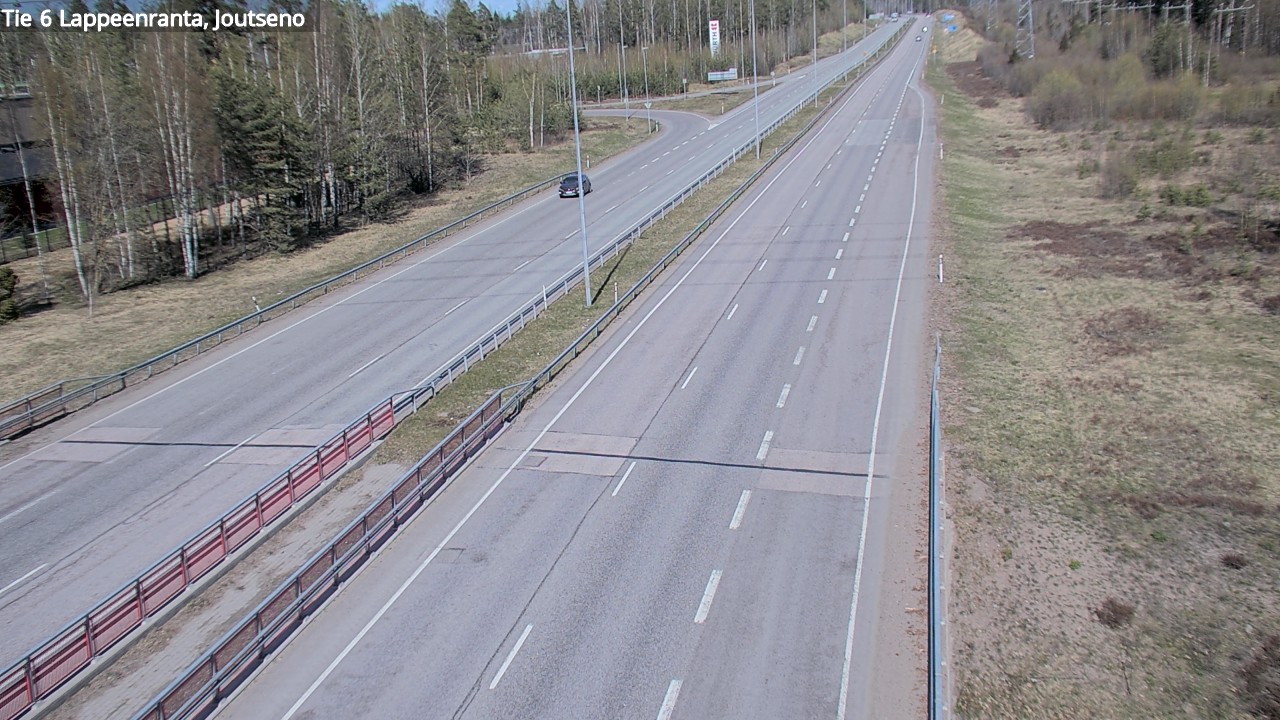 Weather Camera Image Väg 6 Villmanstrand, jotseno, Lappeenranta, Etelä-Karjala