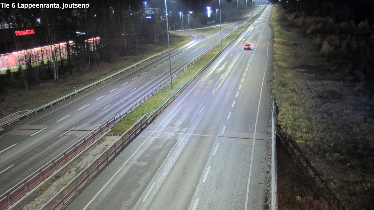 Weather Camera Image Väg 6 Villmanstrand, jotseno, Lappeenranta, Etelä-Karjala