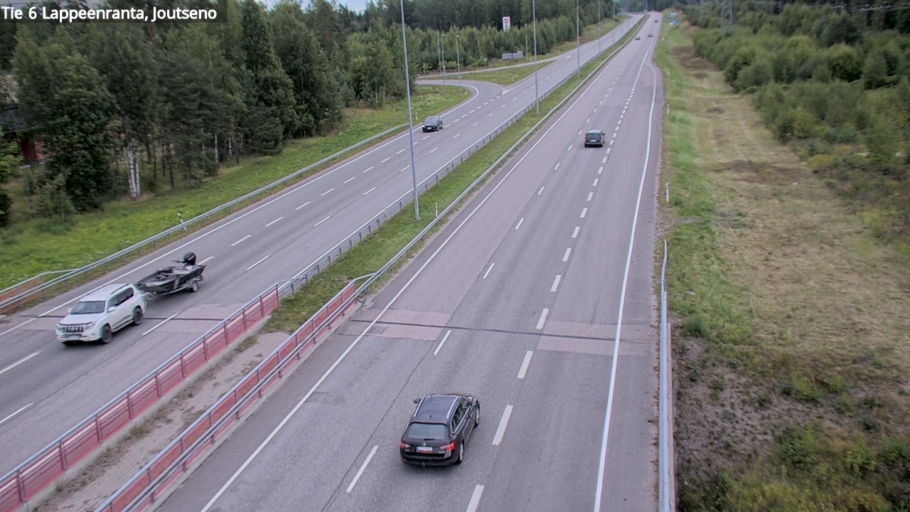 Weather Camera Image Väg 6 Villmanstrand, jotseno, Lappeenranta, Etelä-Karjala