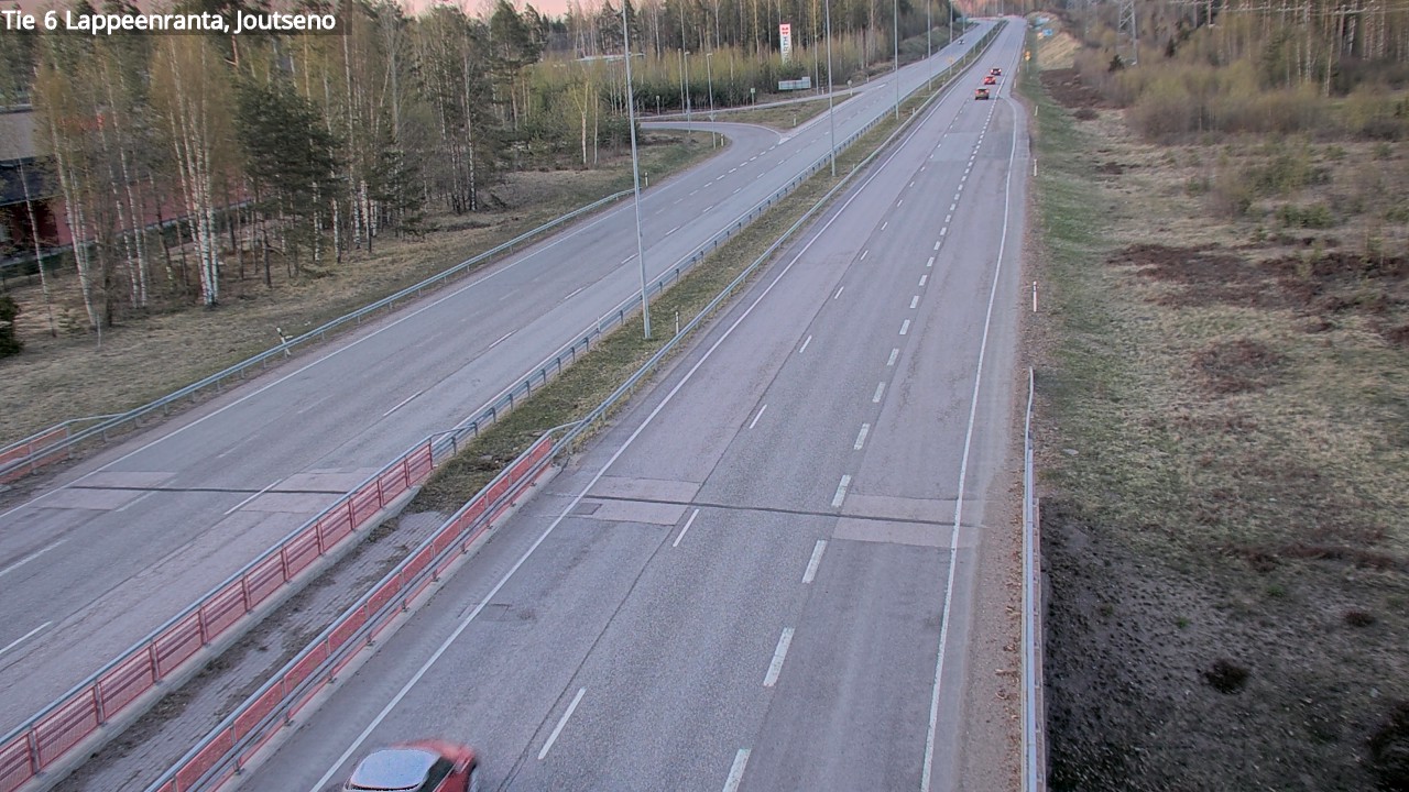 Weather Camera Image Väg 6 Villmanstrand, jotseno, Lappeenranta, Etelä-Karjala