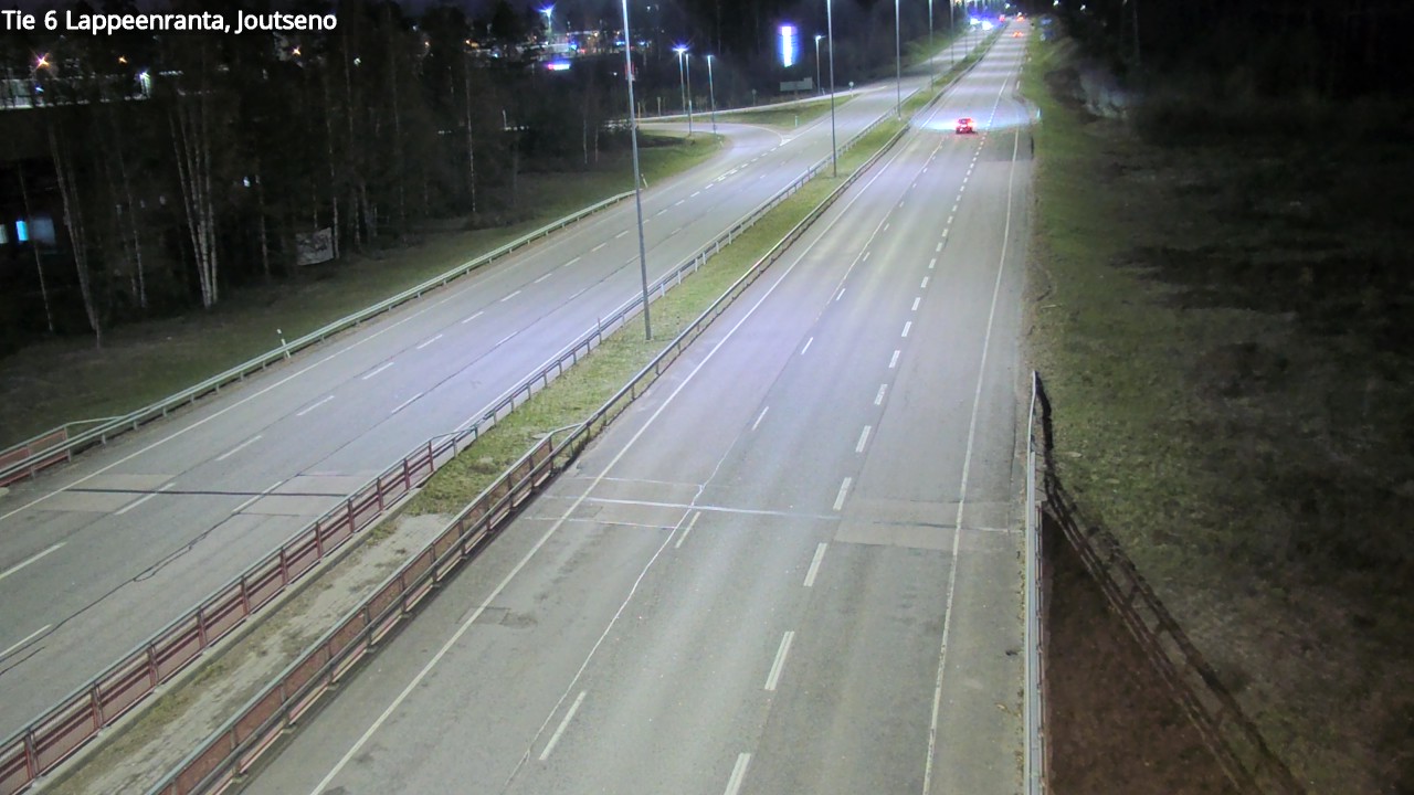 Weather Camera Image Väg 6 Villmanstrand, jotseno, Lappeenranta, Etelä-Karjala