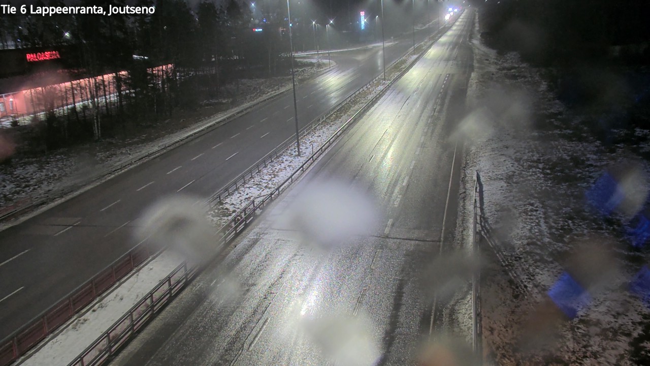 Weather Camera Image Väg 6 Villmanstrand, jotseno, Lappeenranta, Etelä-Karjala