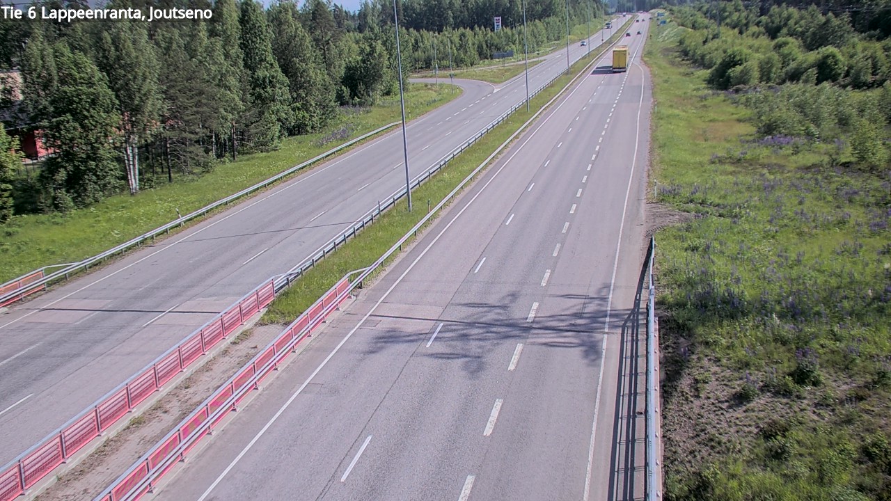 Kelikamerat Kuva Tie 6 Lappeenranta, Joutseno, Lappeenranta, Etelä-Karjala