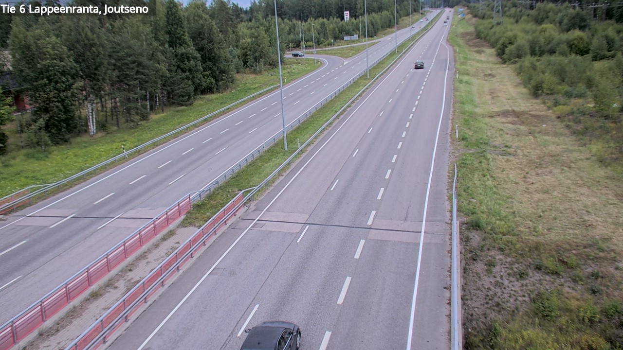 Weather Camera Image Väg 6 Villmanstrand, jotseno, Lappeenranta, Etelä-Karjala