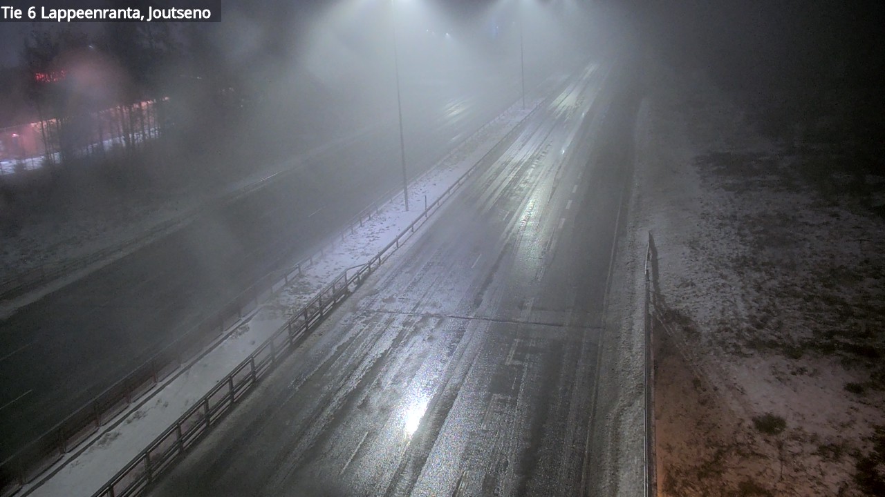 Weather Camera Image Väg 6 Villmanstrand, jotseno, Lappeenranta, Etelä-Karjala