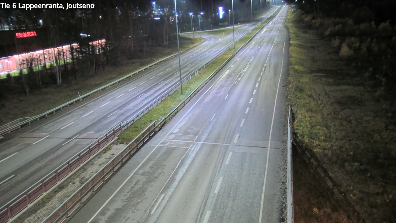 Weather Camera Image Väg 6 Villmanstrand, jotseno, Lappeenranta, Etelä-Karjala