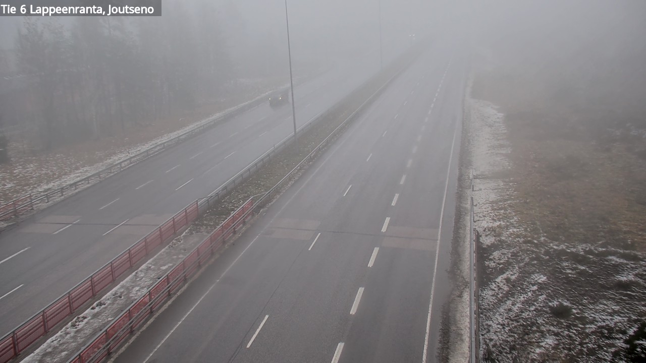 Weather Camera Image Väg 6 Villmanstrand, jotseno, Lappeenranta, Etelä-Karjala