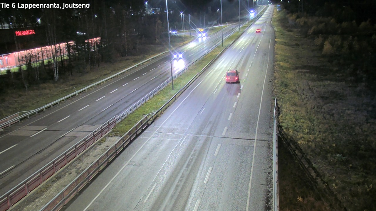 Weather Camera Image Väg 6 Villmanstrand, jotseno, Lappeenranta, Etelä-Karjala